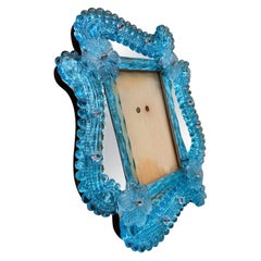Venetian Murano Glass Floral Photo Frame, 1950