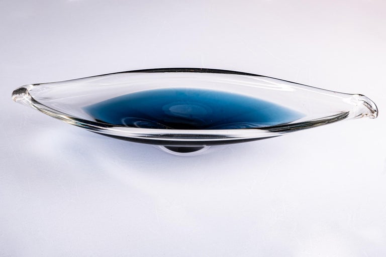 Murano Glass Gondola Ashtray For Sale at 1stDibs
