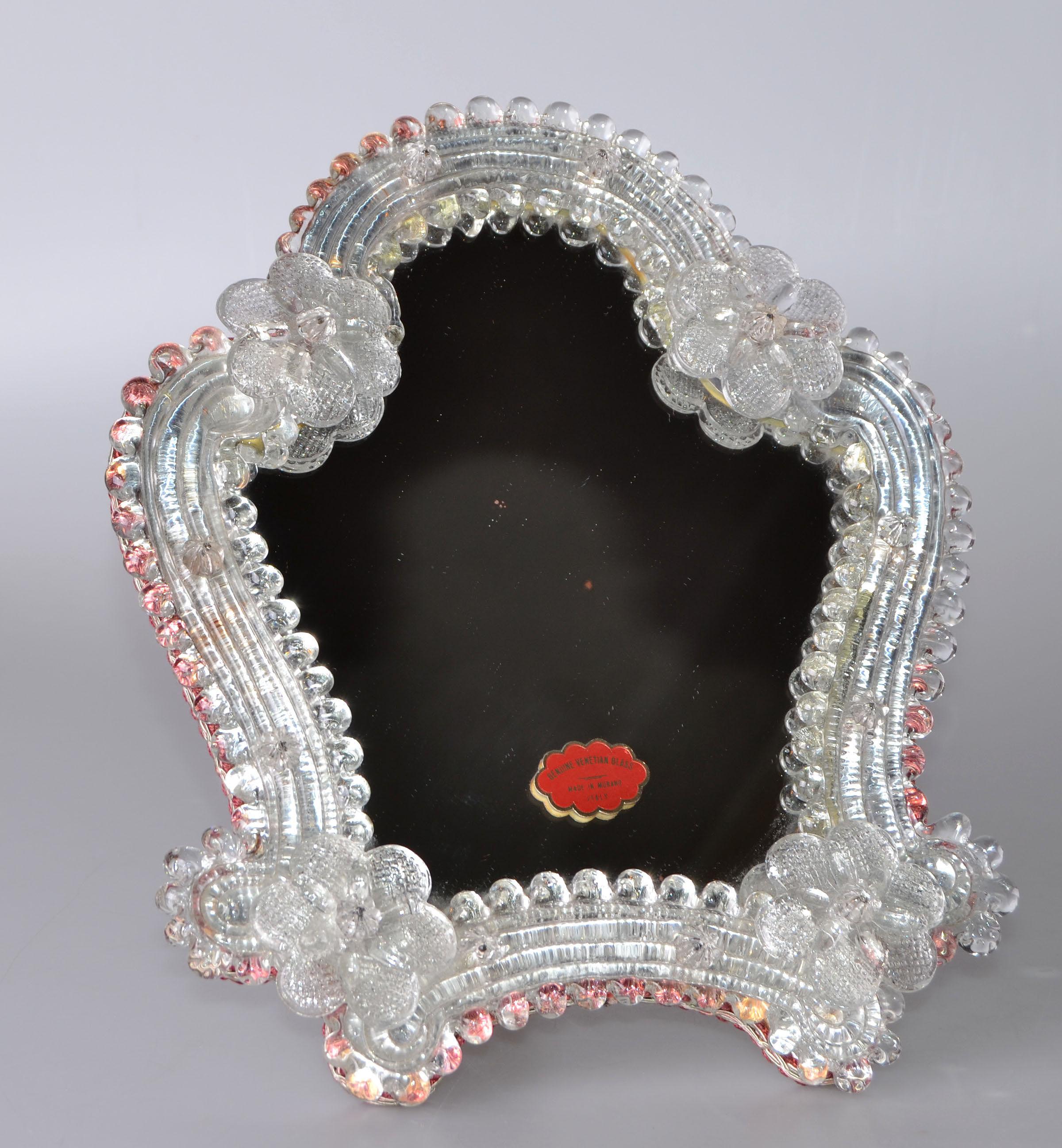 venetian table mirror