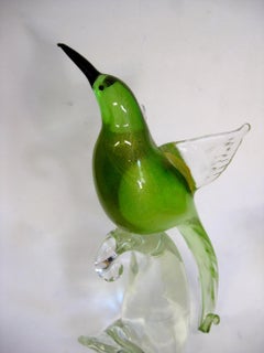 Venetian Murano Oggetti Formia Italian Sommeroso Vetri Art Glass Bird Sculpture
