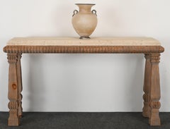 Murano "Scavo"  Glass Vase, 1980s by Kreiss