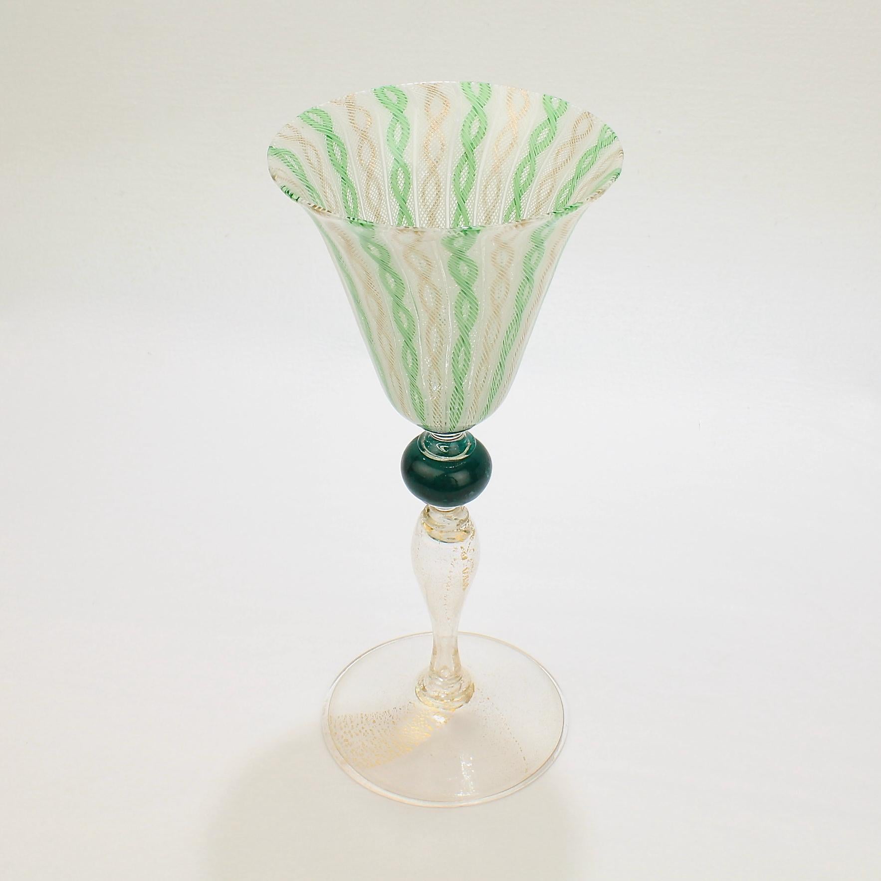 green venetian glass