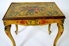Venetian Painted Side Table, 18th c