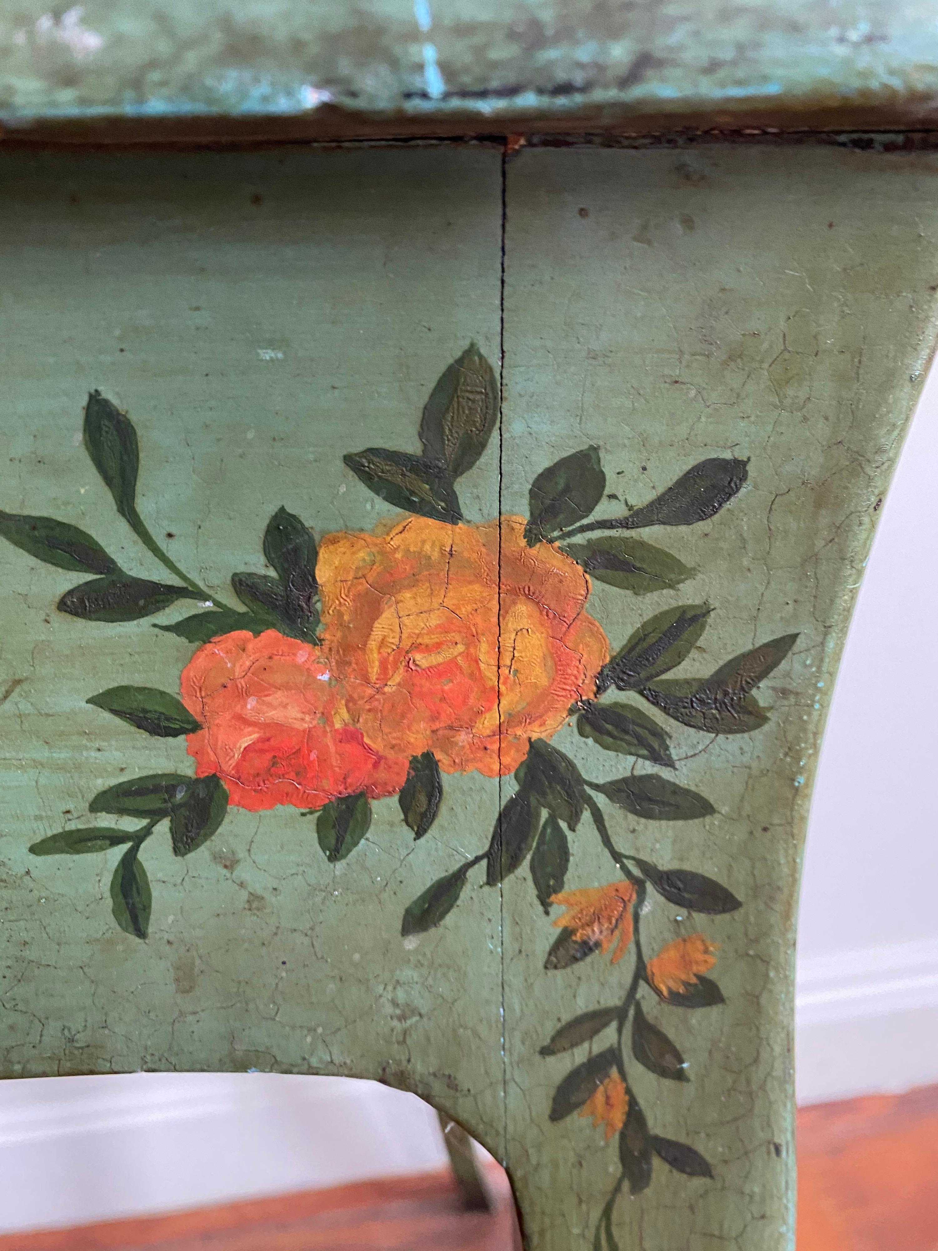 Venetian Painted Table For Sale 3