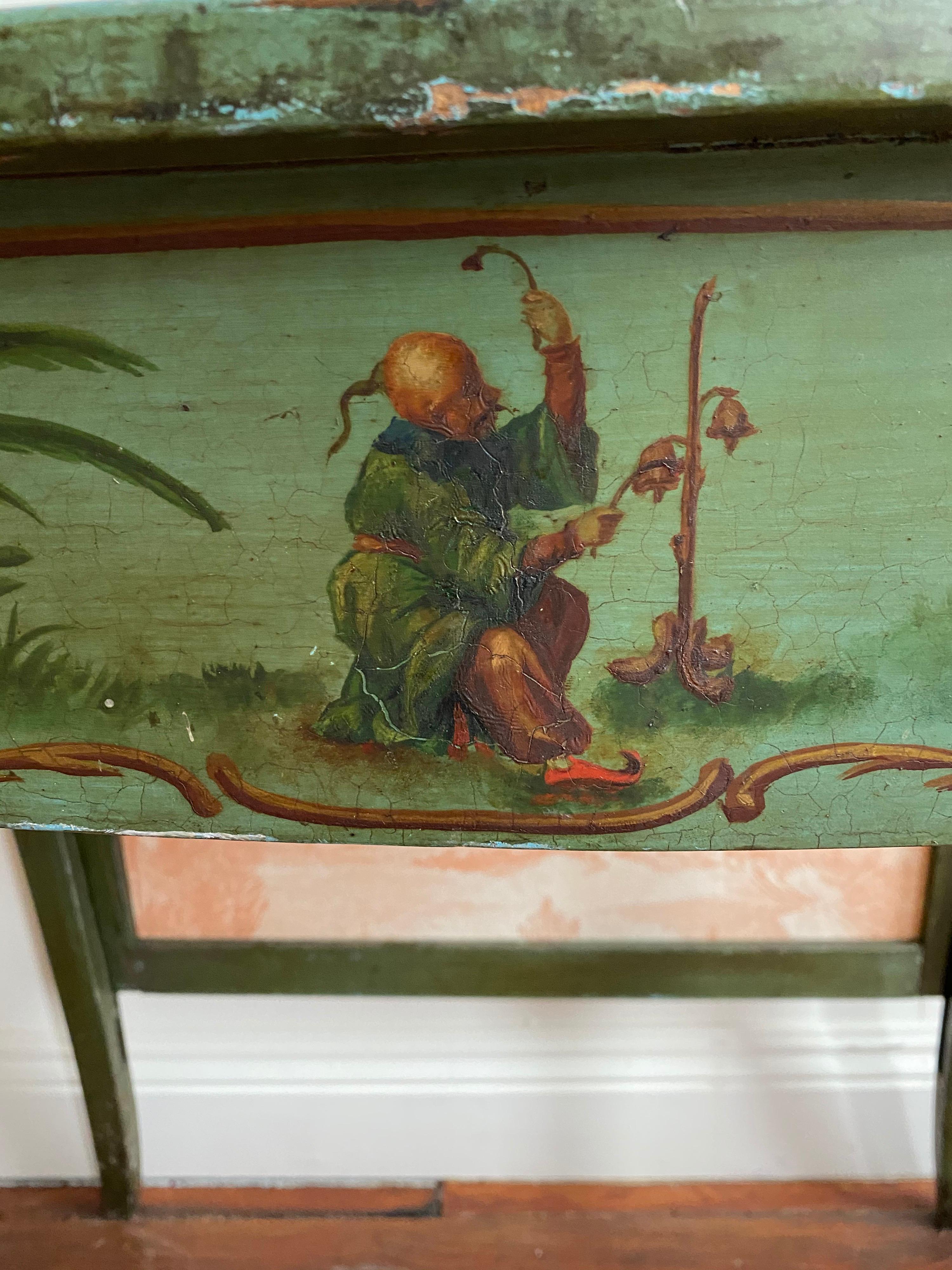 Venetian Painted Table For Sale 2