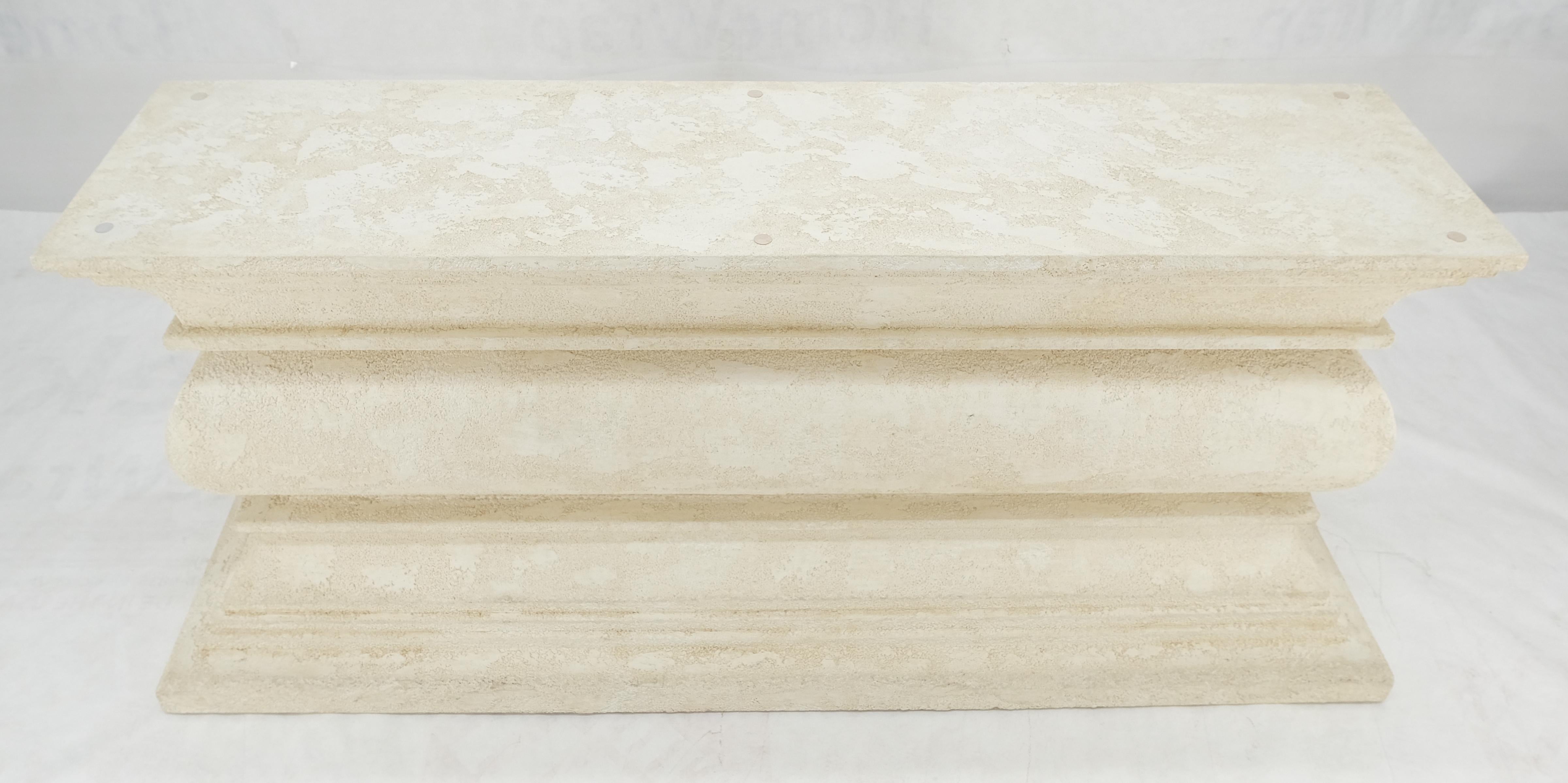 Mid-Century Modern Venetian Plaster Style Faux Finish Large 66