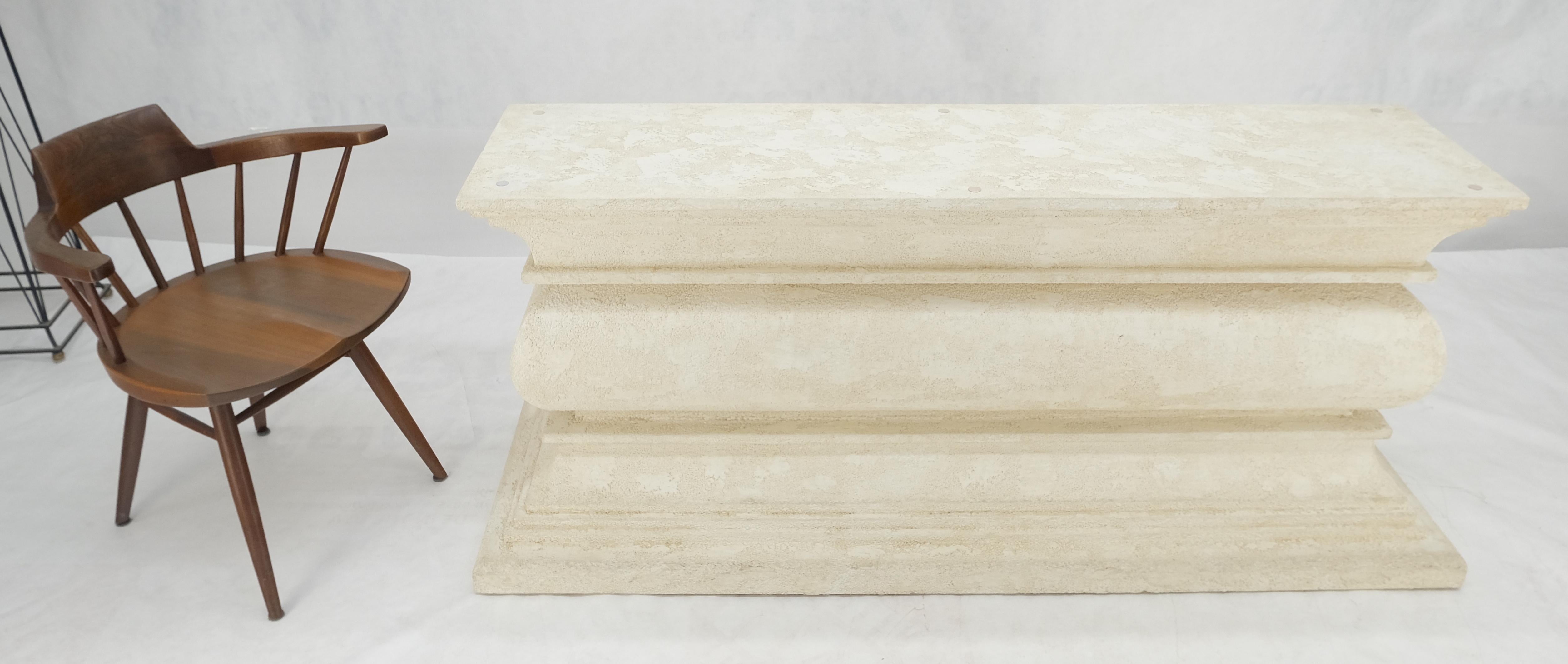 20th Century Venetian Plaster Style Faux Finish Large 66