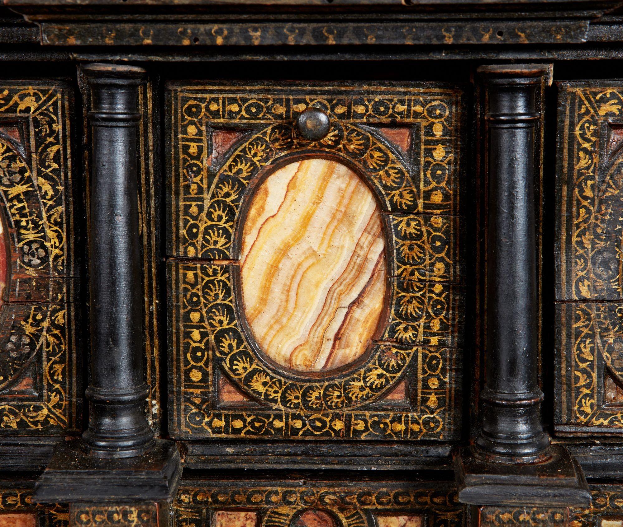 Venetian Renaissance Jewelry Chest For Sale 8