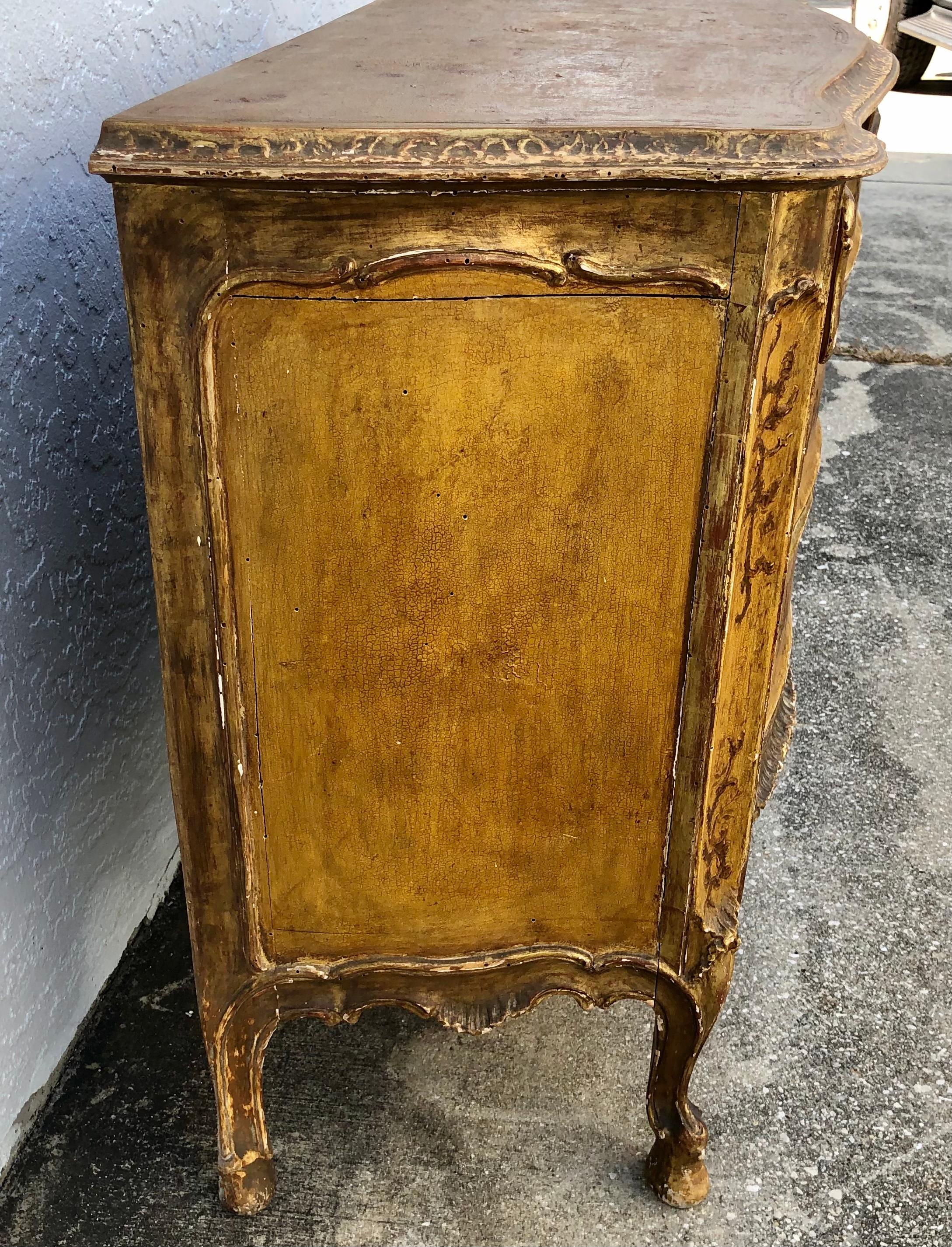 Venetian Rococo Hand Painted Commode 3