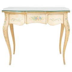 Venetian Rococo Revival Lacquered Ladies Desk