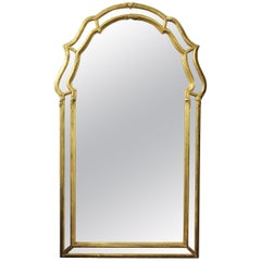 Antique Venetian Rococo Style Giltwood Mirror