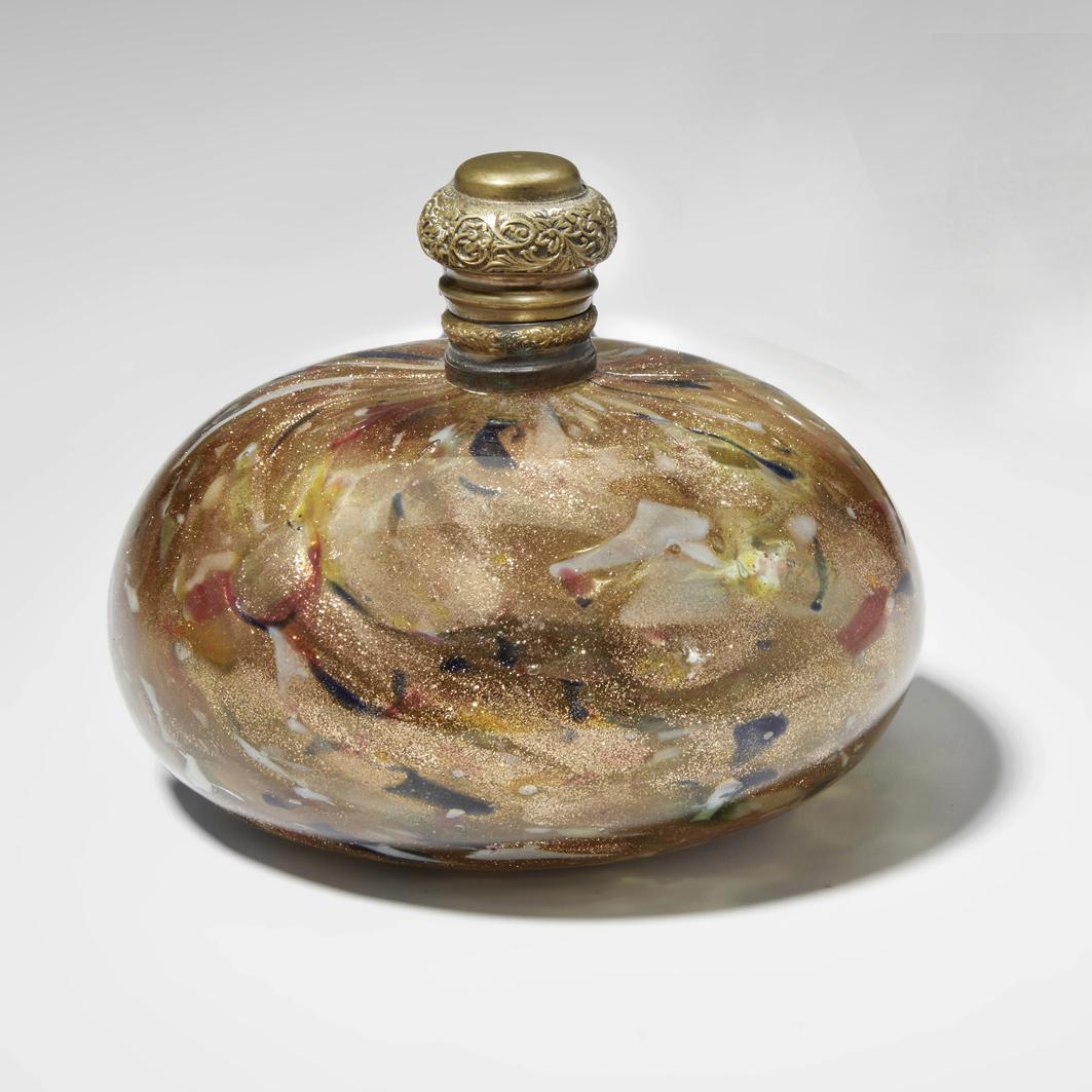 Victorian Venetian Scent Bottles, Late 19th Century Attributed to Artistica Barovier For Sale