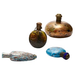 Antique Venetian Scent Bottles, Late 19th Century Attributed to Artistica Barovier