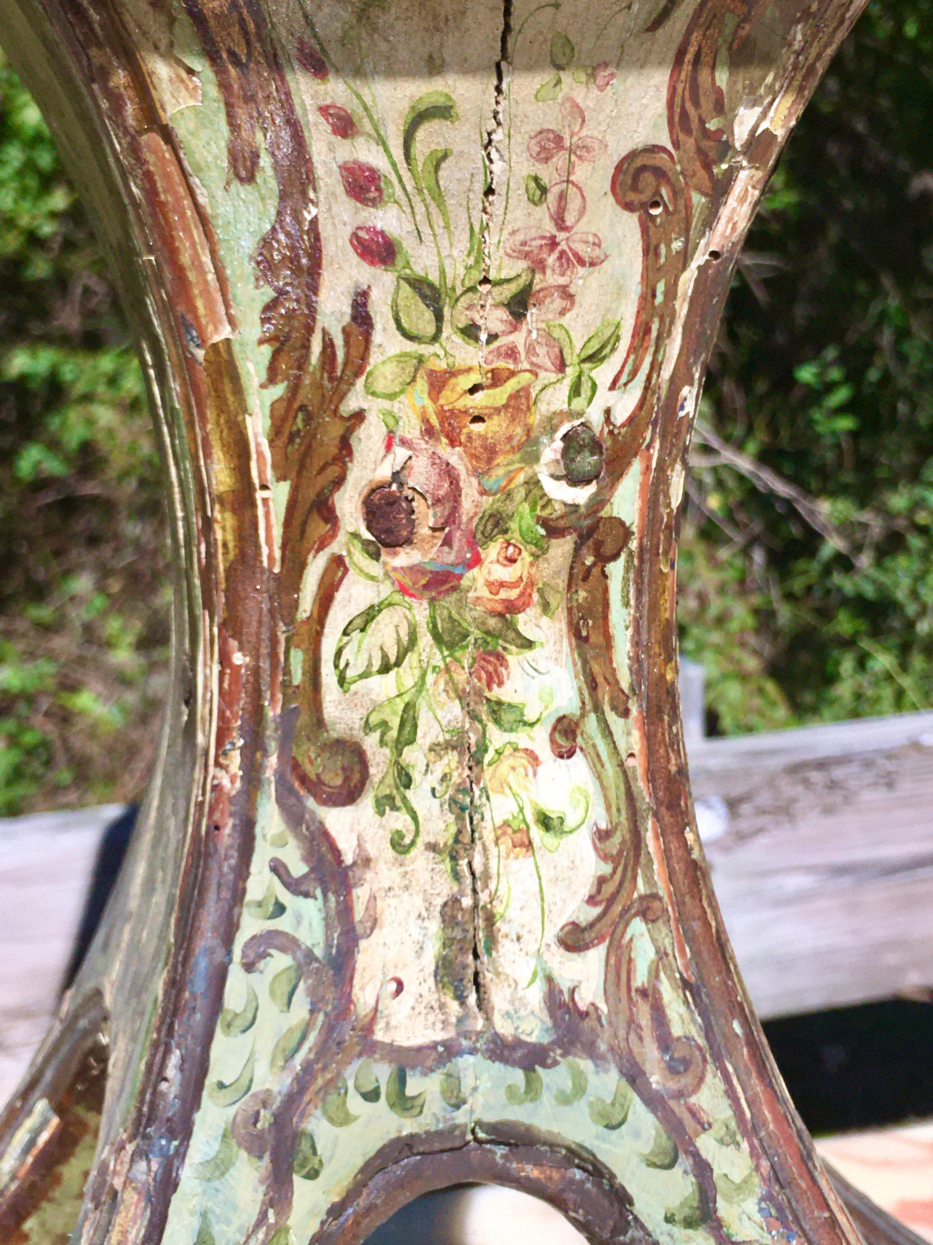 Venetian Sediolo Per Calesse, 18th Century 4