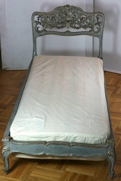 Venetian Silver Gilt Day Bed