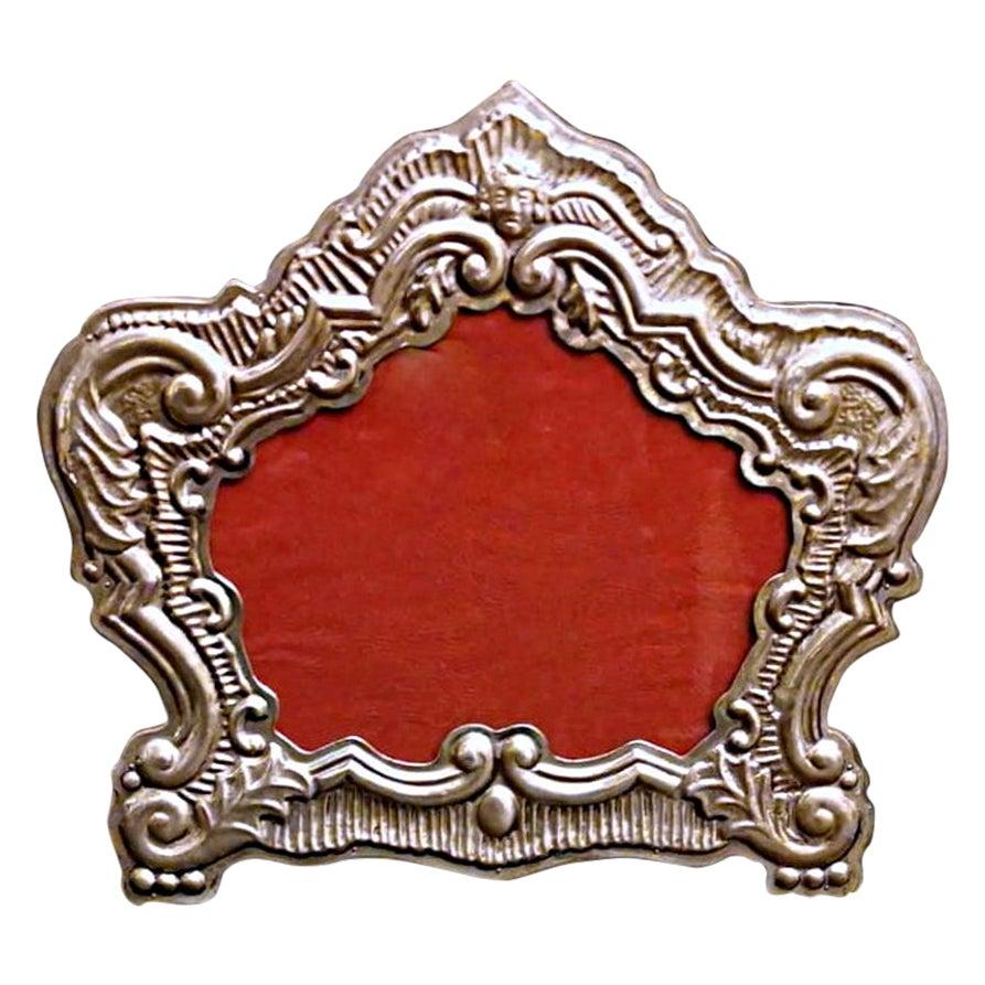 Large Sculptural Italian Baroque Tabernacle Frame, Late 18th Century