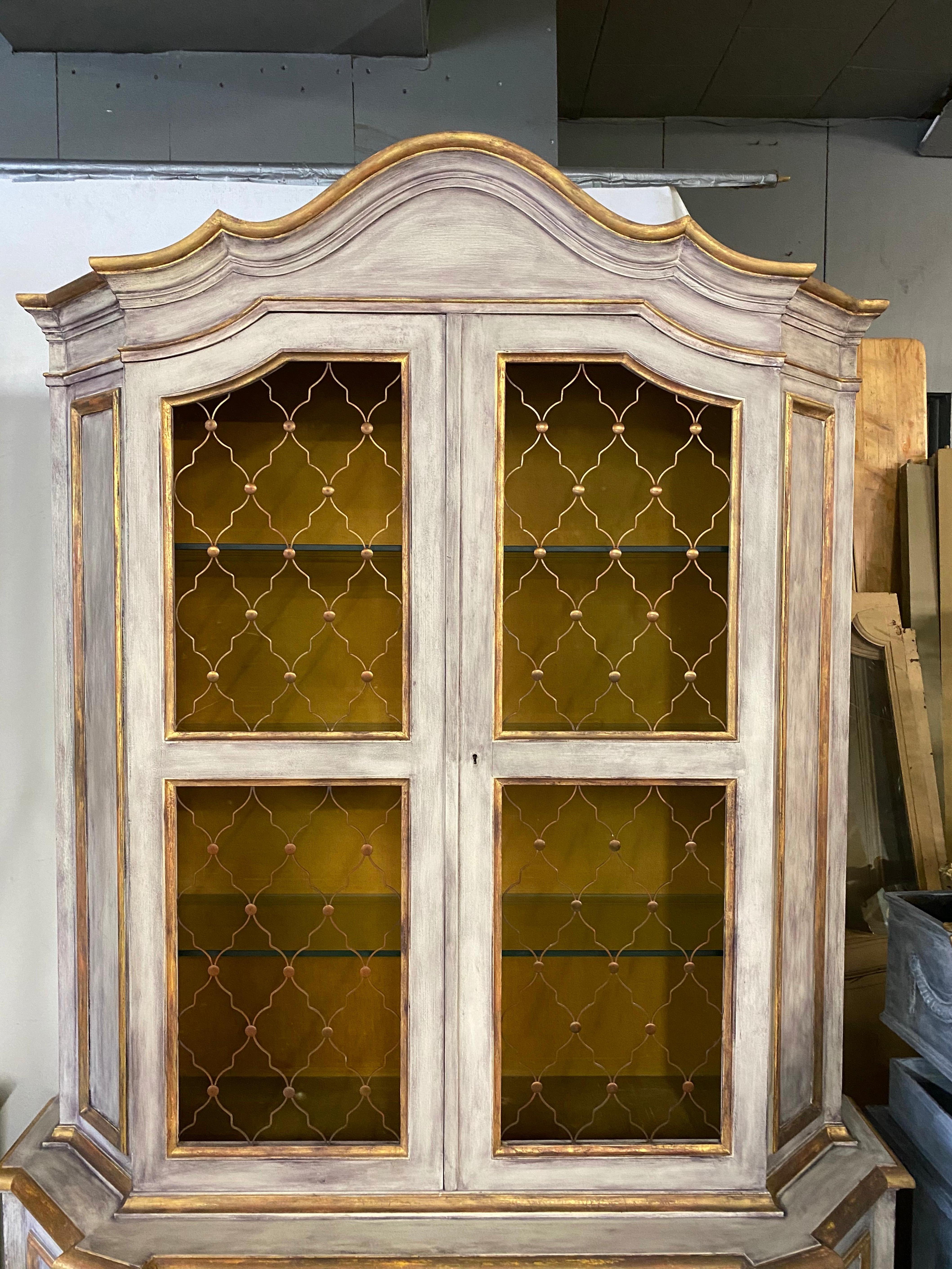 Venetian Style Baroque Revival Style Cabinets, Sold Singly 3