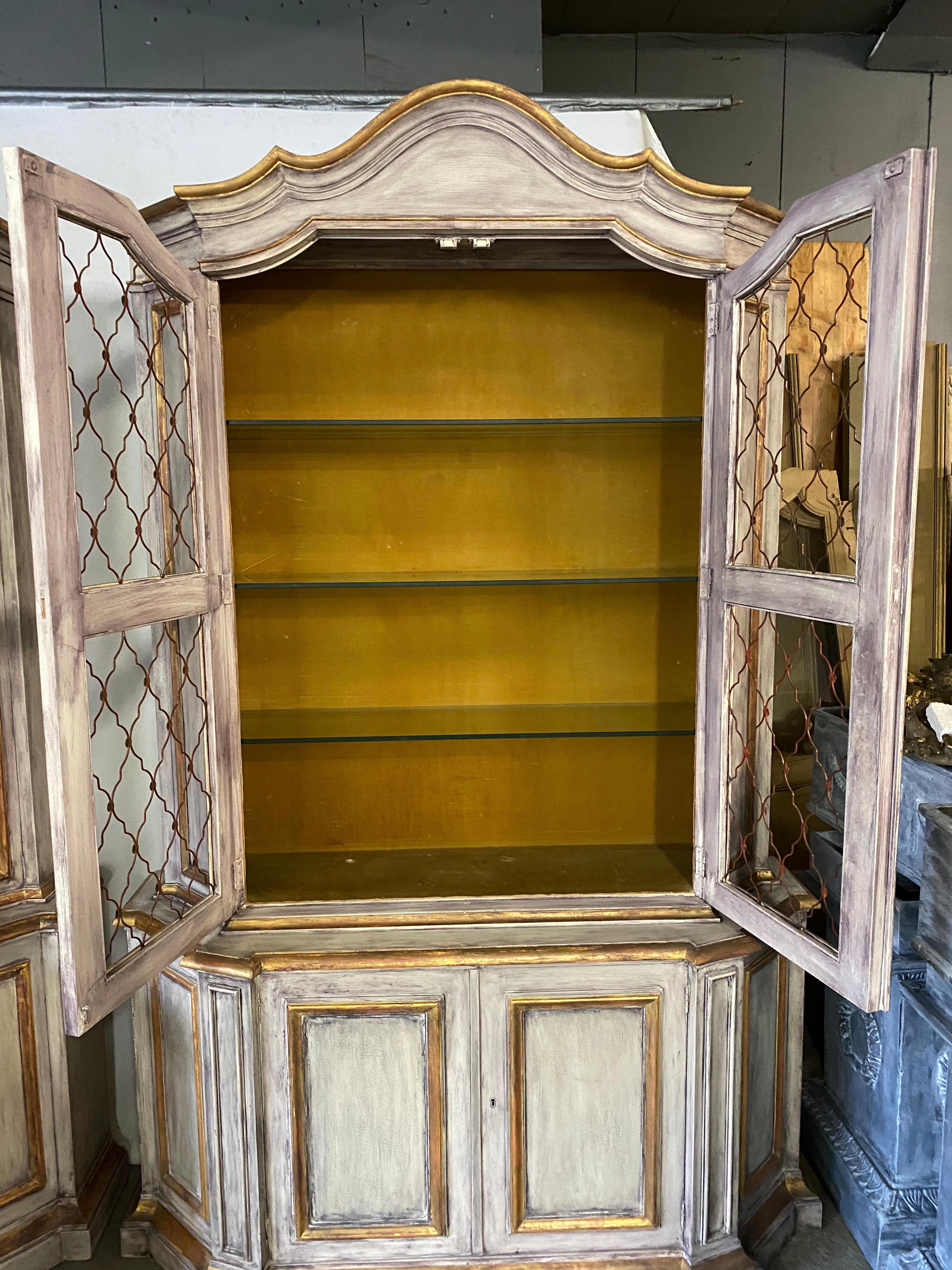 Venetian Style Baroque Revival Style Cabinets, Sold Singly 1