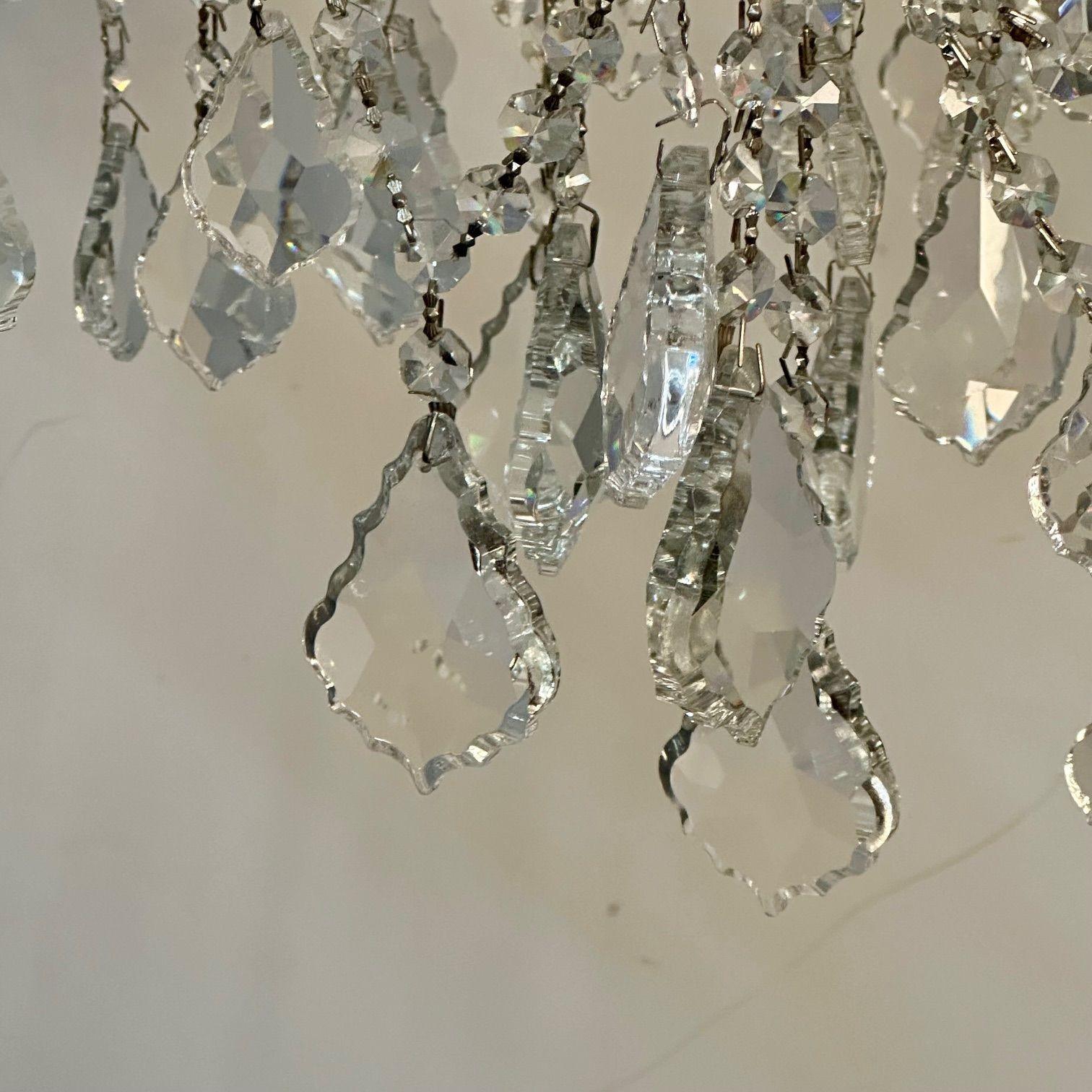 Venetian Style Crystal Chandelier, 19 Light For Sale 5