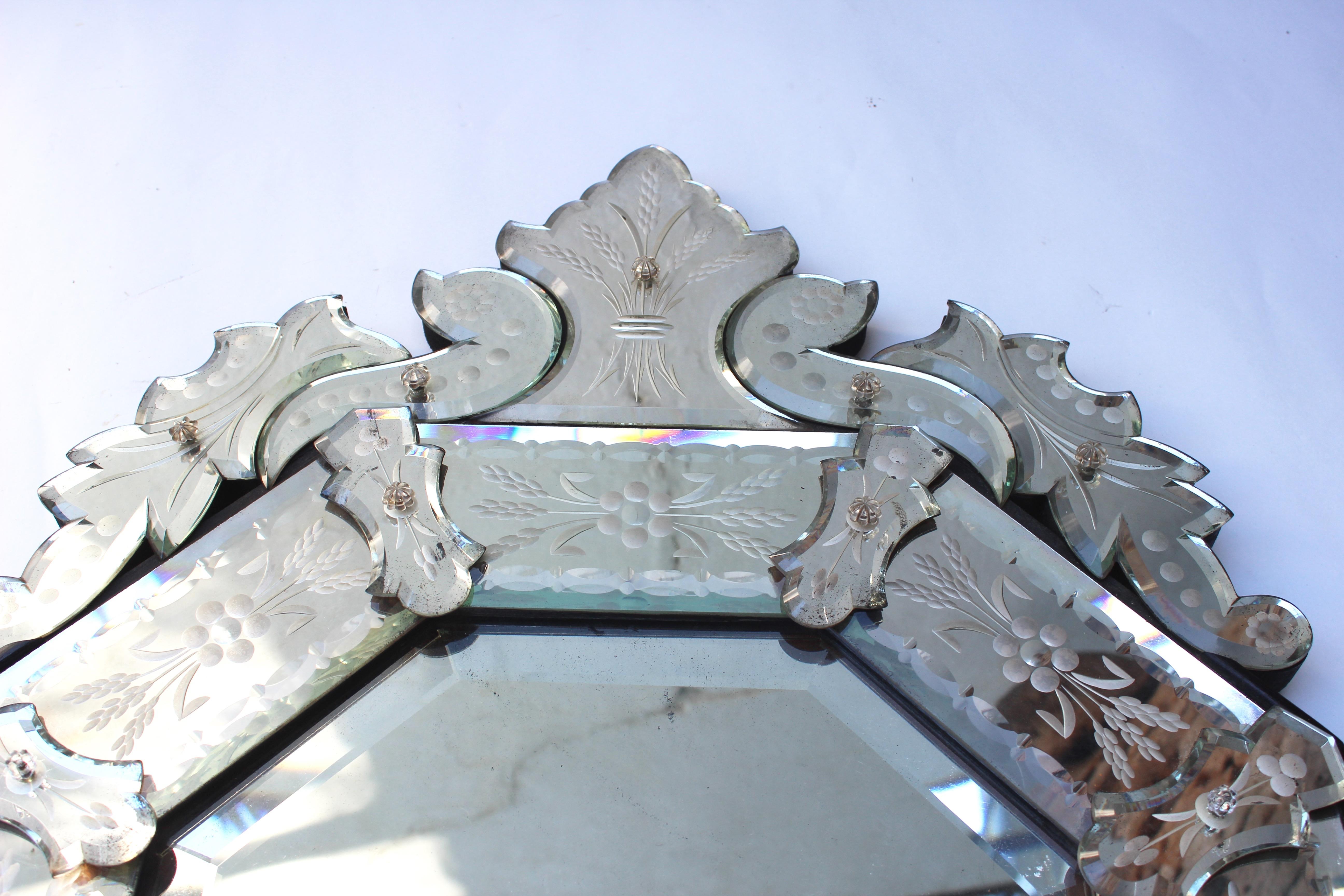 Venetian Style Glass Mirror 5
