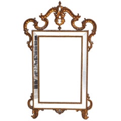 Venetian Style Mirror Gilded Wood Decor Rococo