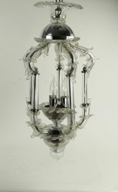 Venetian Style Murano Glass Pendant Chandelier