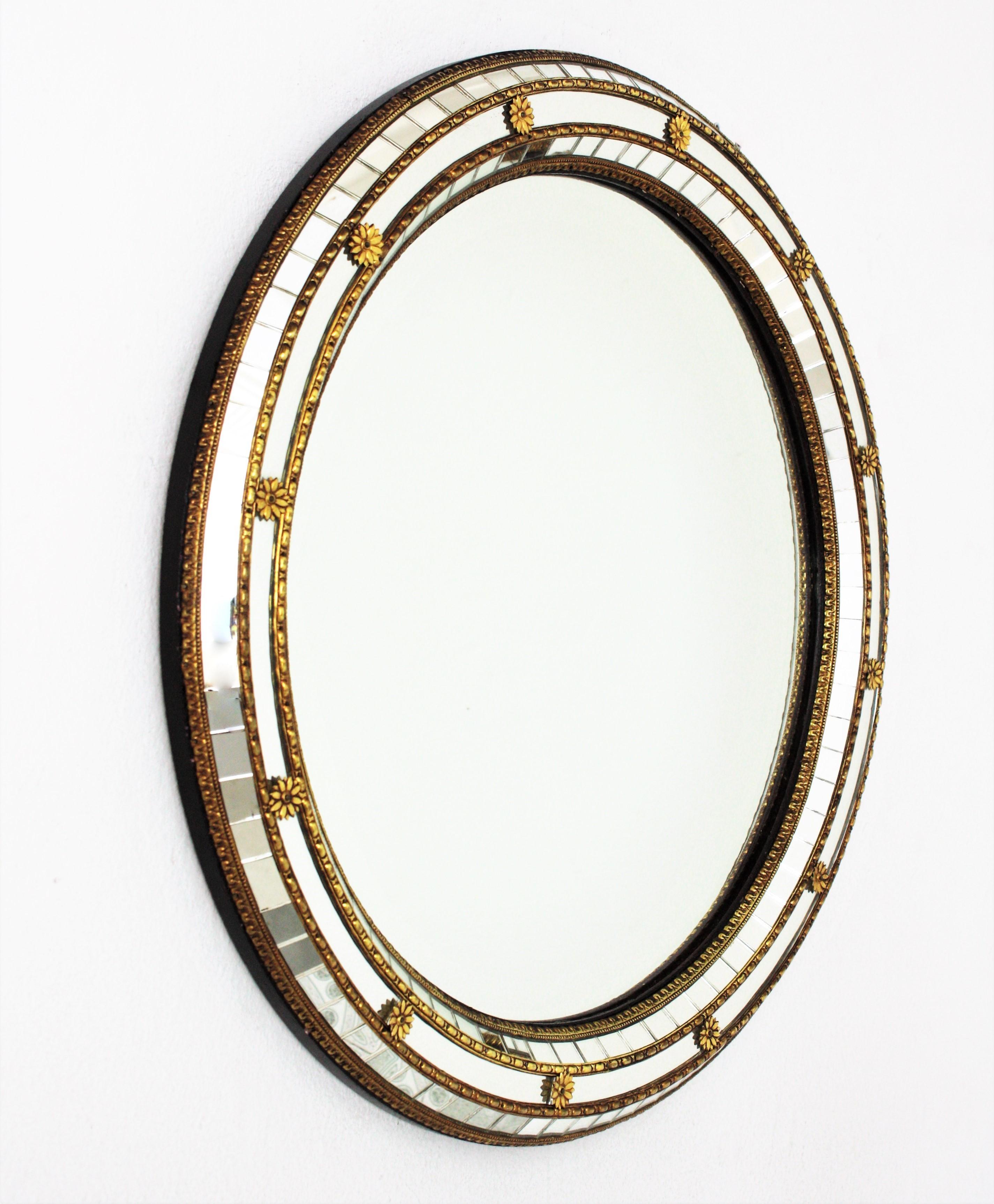 round venetian mirror