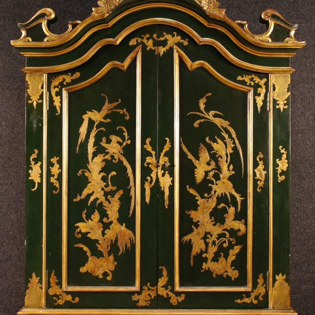 Italian Venetian Trumeau in Lacquered and Gilt Wood from 20th Century