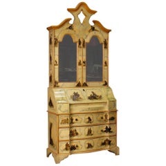 Venetian Trumeau in Lacquered and Painted Wood from 20th Century