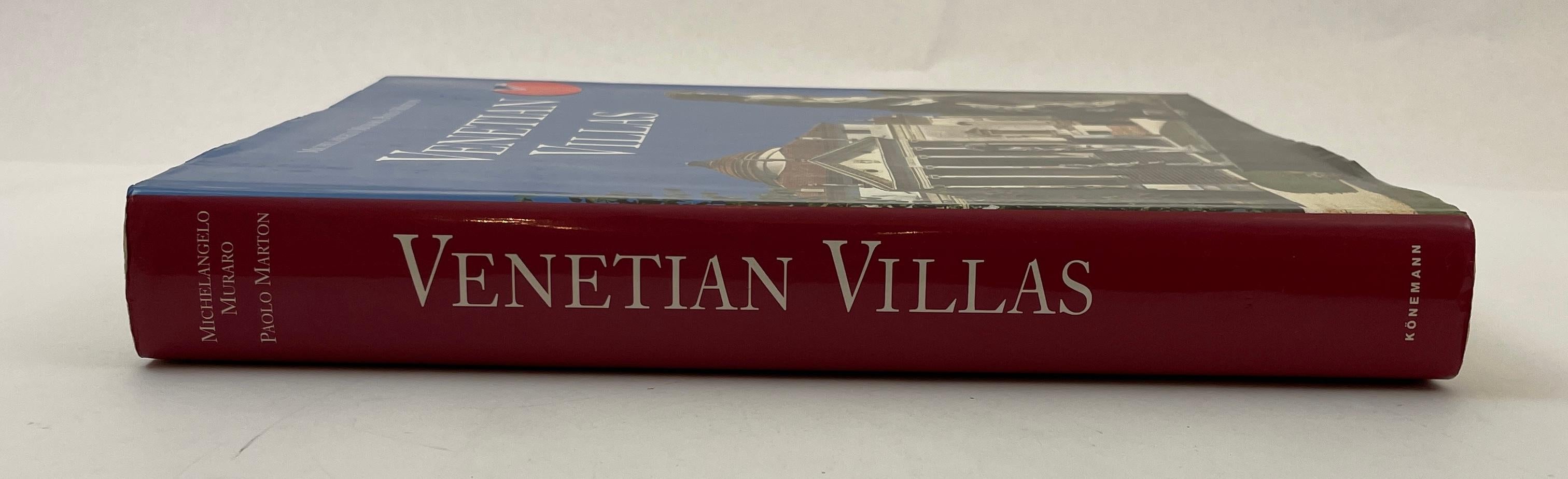 Venetian Villas Hardcover by Michelangelo Muraro (Author), Paolo Marton (Photographer).
Large heavy beautiful hardcover coffee table book.
A meticulously detailed survey of nearly 80 superb villas in the Italian province of the Veneto.
The