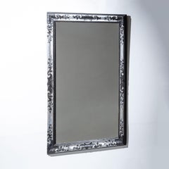 18th Century Antique Venetian Wall Mirror in Giltwood Baroque Style