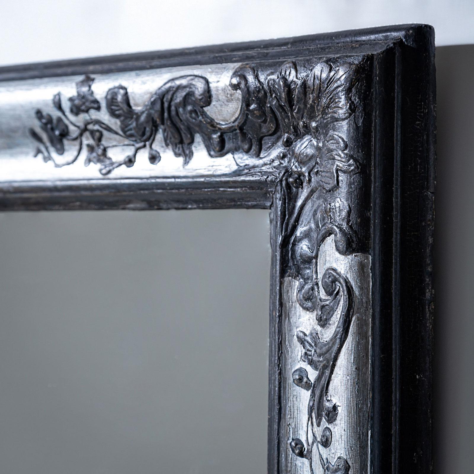 Argenté Miroir mural vénitien, XVIIIe siècle en vente