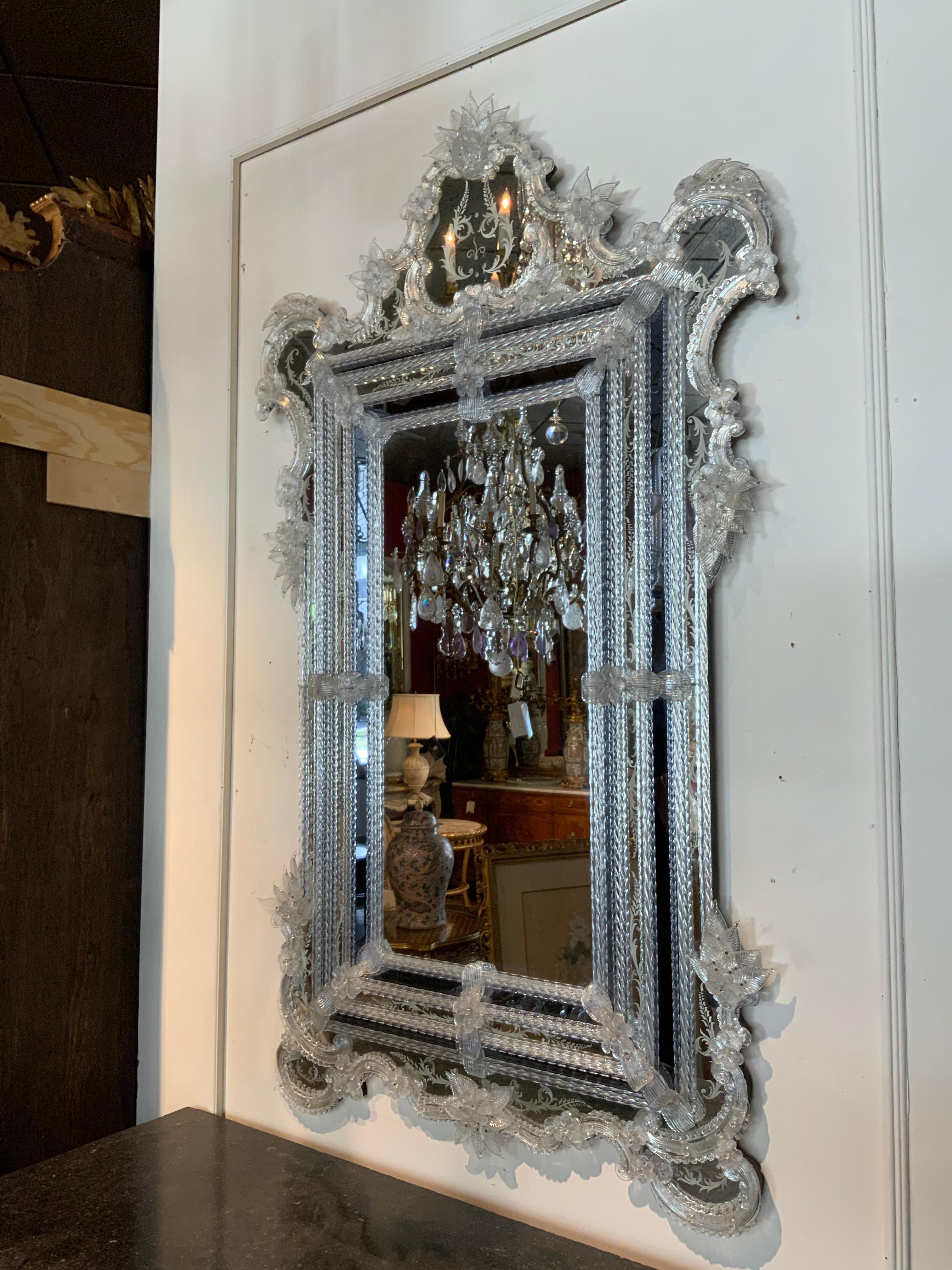 Venetian Wall Mirror For Sale 2