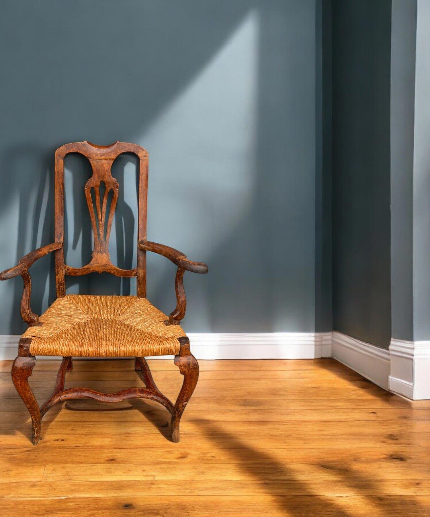 Sillón de nogal veneciano, Luis XV en venta 1