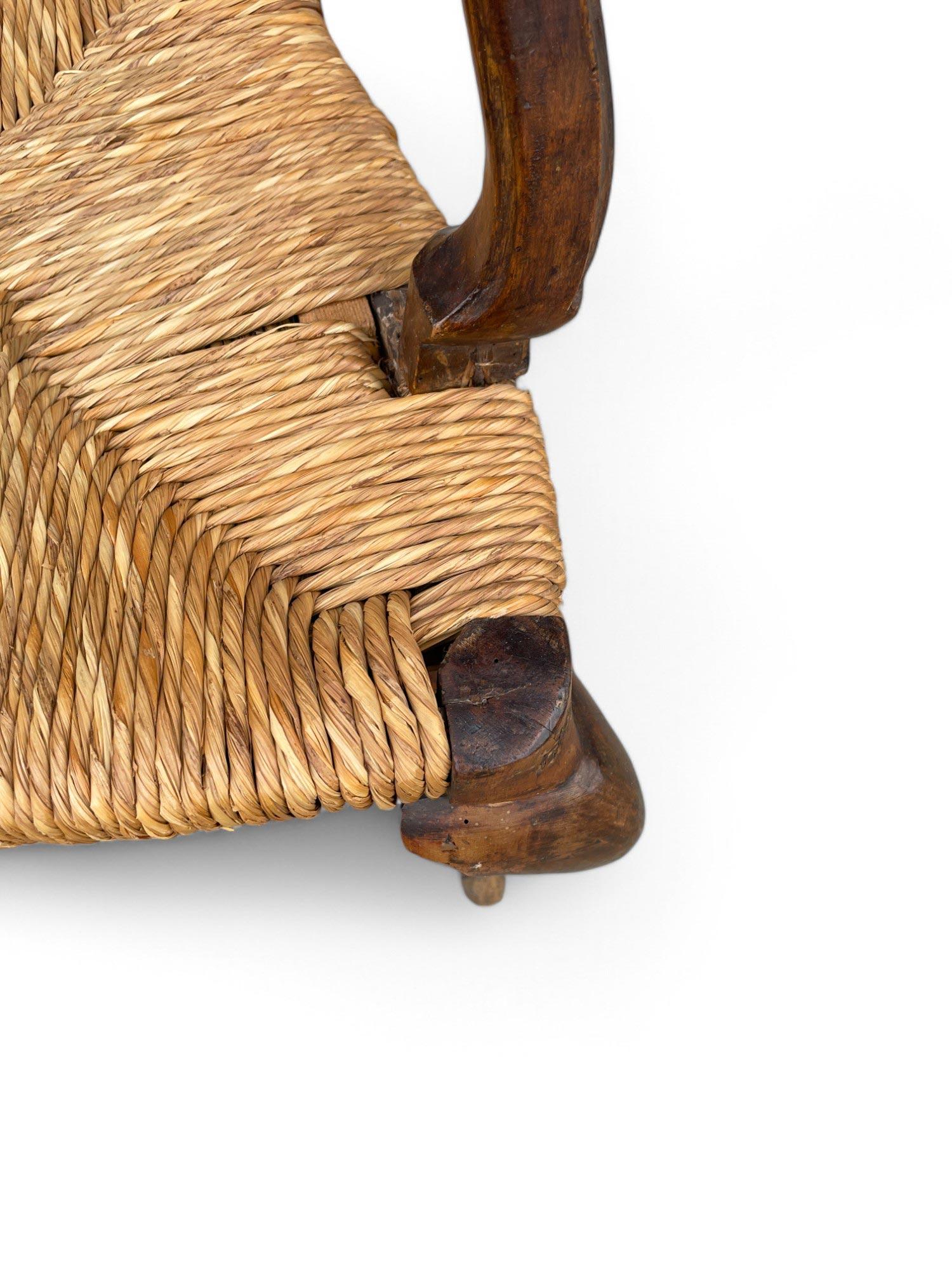 Sillón de nogal veneciano, Luis XV en venta 2