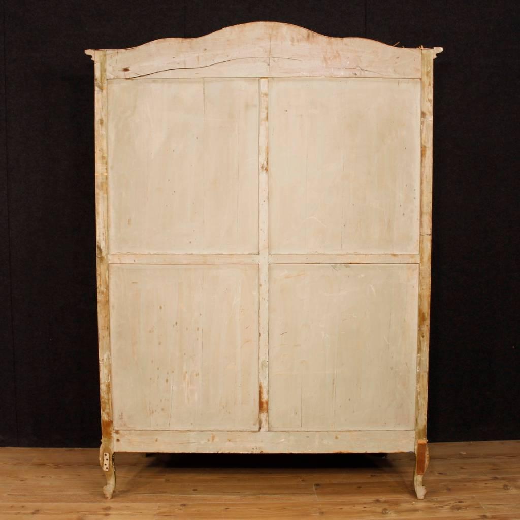 Venetian Wardrobe in Lacquered and Painted Wood from 20th Century 4