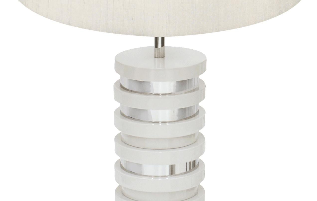 Lacquered Veneza Table Lamp For Sale