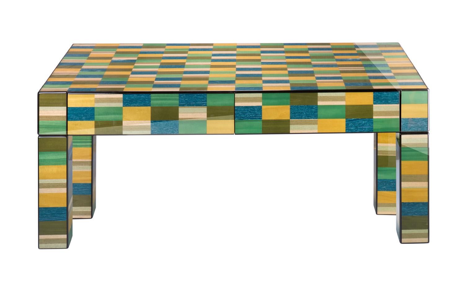 XXIe siècle et contemporain Table basse Venezia avec tiroirs Mestre en vente