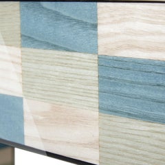 Mesa de centro de madera multicolor Venezia Laguna