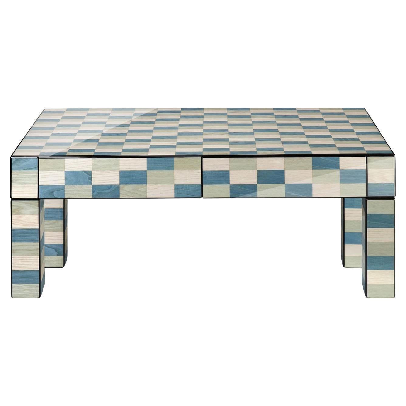 Venezia Laguna multicolor wood Coffee Table