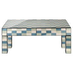 Mesa de centro de madera multicolor Venezia Laguna