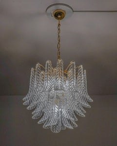 Veneziana 5 tiers chandelier. 41 Clear glass piece . Piattelli design. UL listed