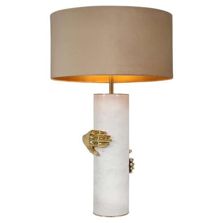 Vengeance Marble Table Lamp For Sale at 1stDibs