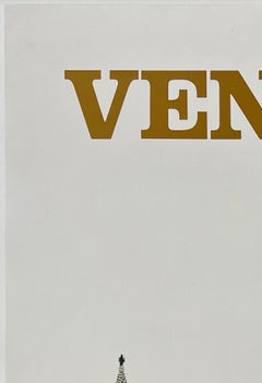 VENICE - ALITALIA Original Vintage Airline Travel Tourism Poster Italy 1970