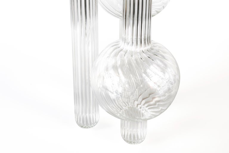 Venice Blown Contemporary Glass Vase 'Dervish Big' For Sale 1