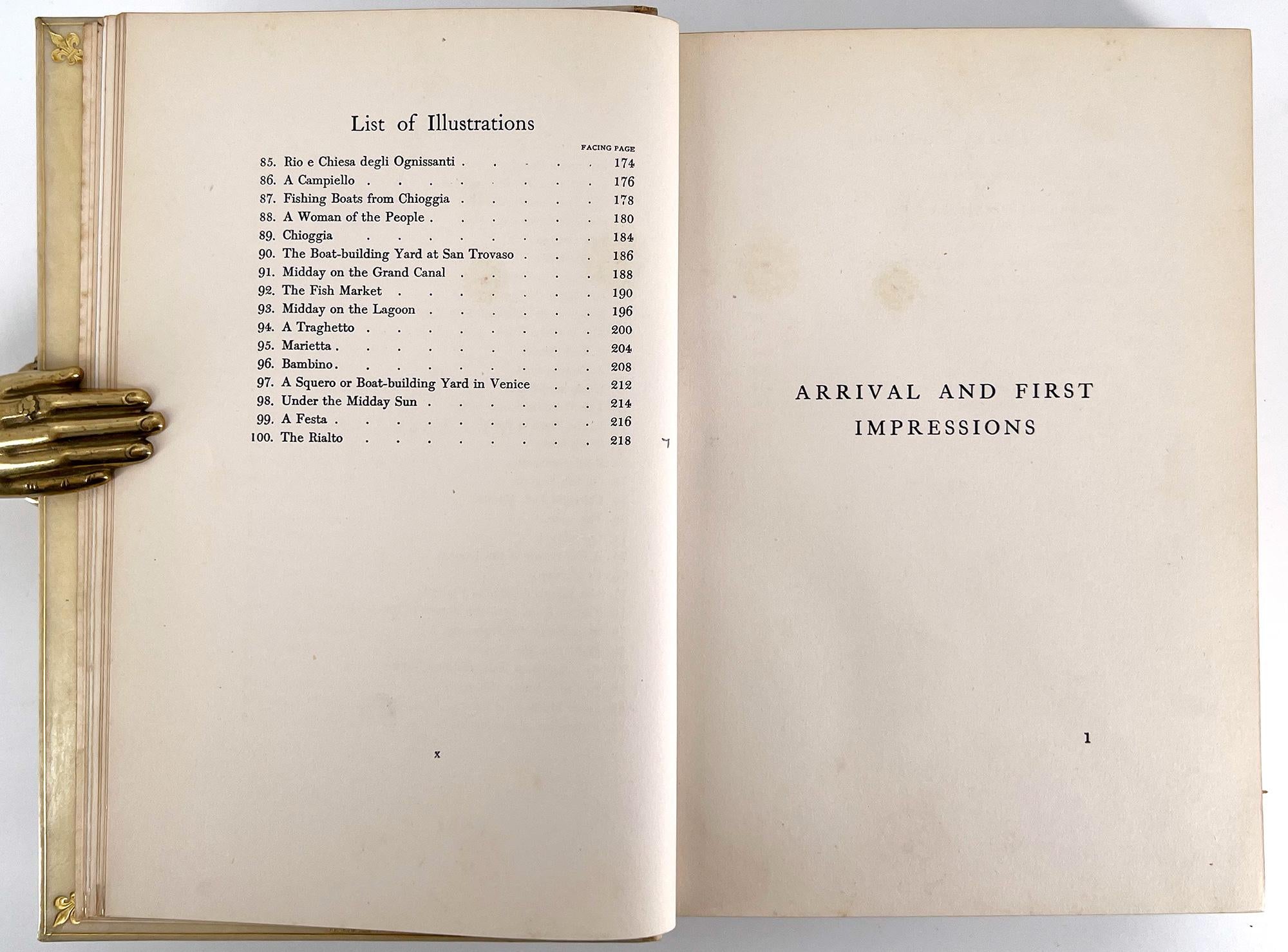 VENICE, by Mortimer and Dorothy MENPES – 1906, illustrated For Sale 12
