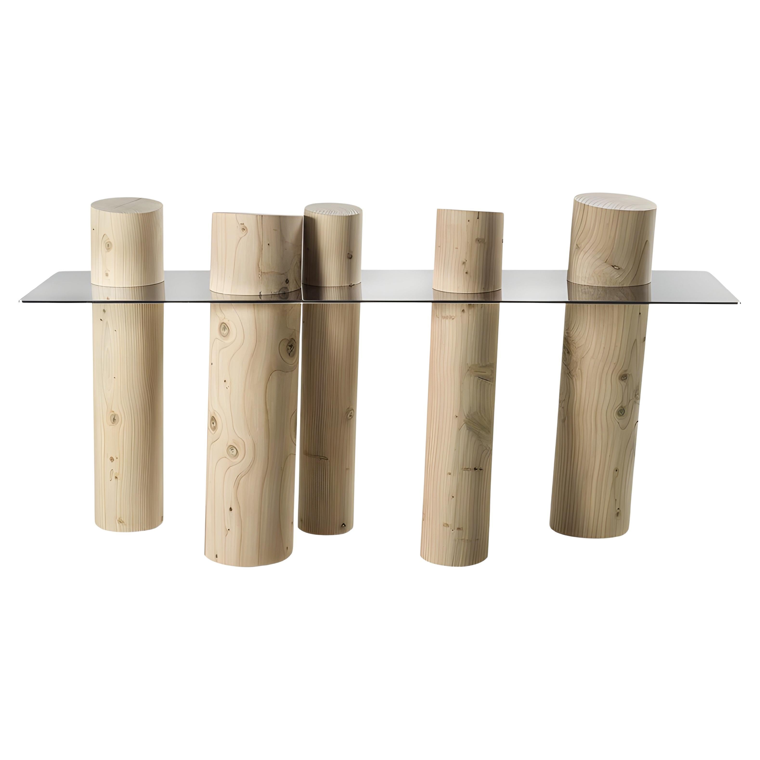 Venice Cedro Console Table Designed by Claudio Bellini for Riva 1920 For Sale