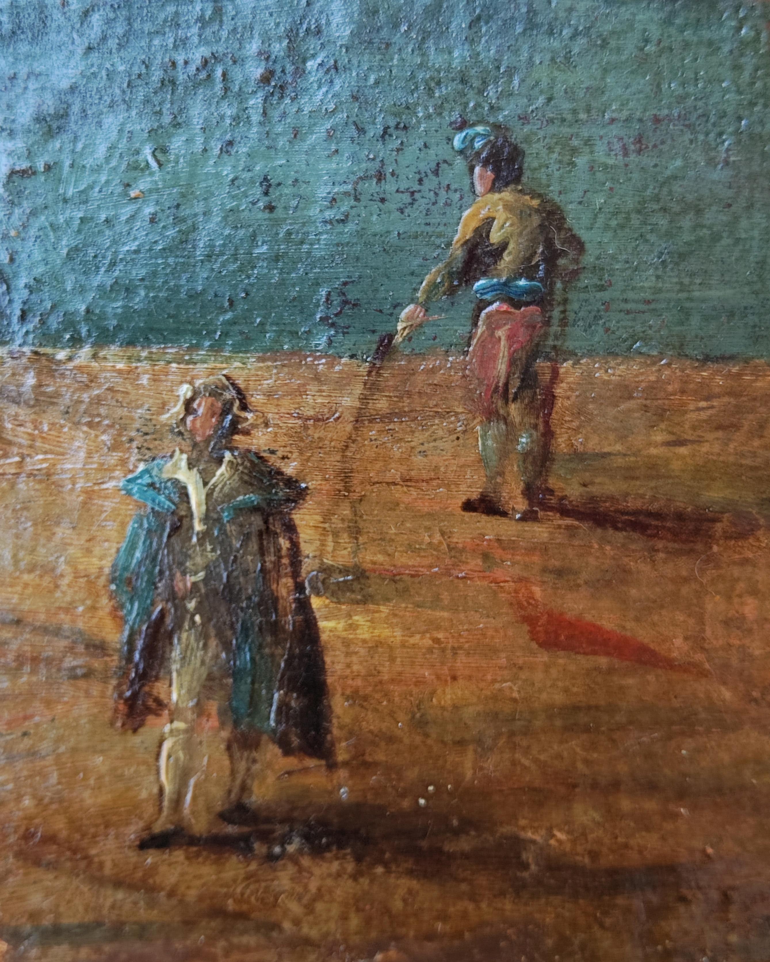 Venezia Dogana, Olio su tela, Venetian School, nello stile di Francesco Guardi in vendita 2