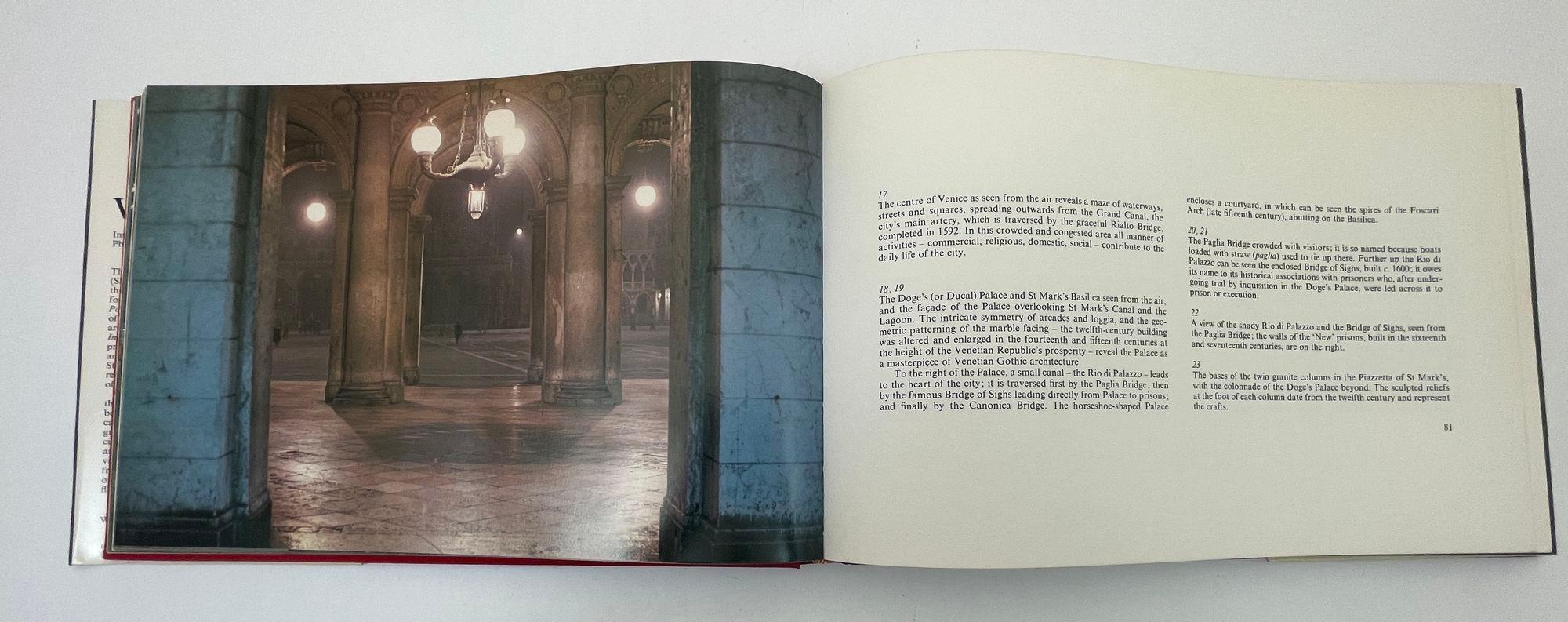Venice Hardcover Book by Fulvio Roiter & Stephen Spender 1st Ed. 1979 For Sale 4