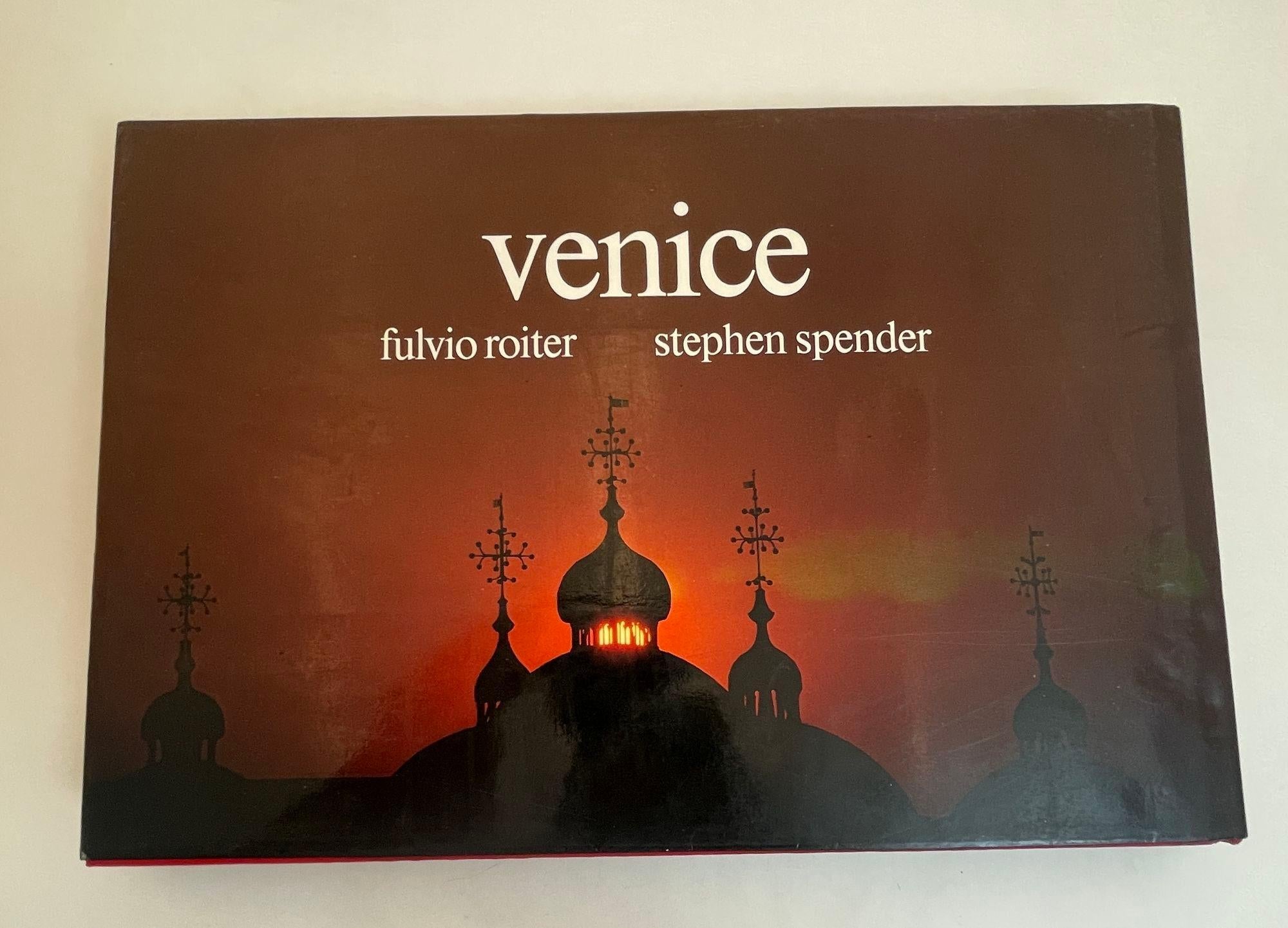 Renaissance Venice Hardcover Book by Fulvio Roiter & Stephen Spender 1st Ed. 1979 For Sale
